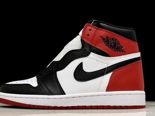Rep Air Retro Jordan 1 Black 555088-125 Toe 0709